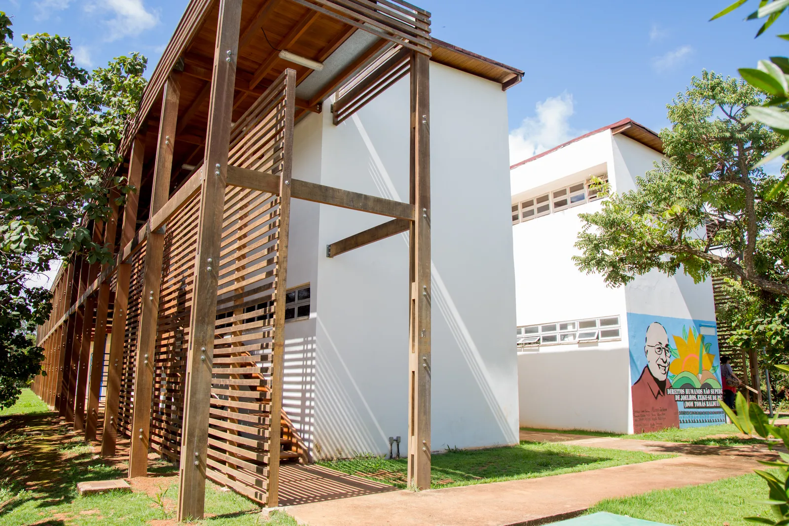 Alojamento para Educação do Campo no campus da Faculdade UnB Planaltina, em Planaltina, no Distrito Federal
