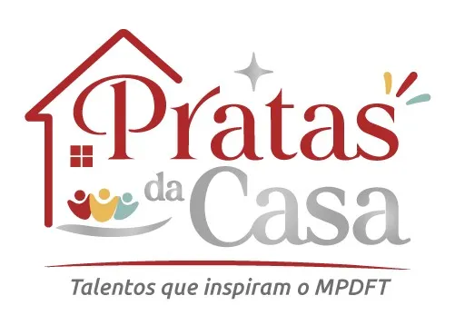 Marca da exposição Pratas da Casa, talentos que inspiram o MPDFT