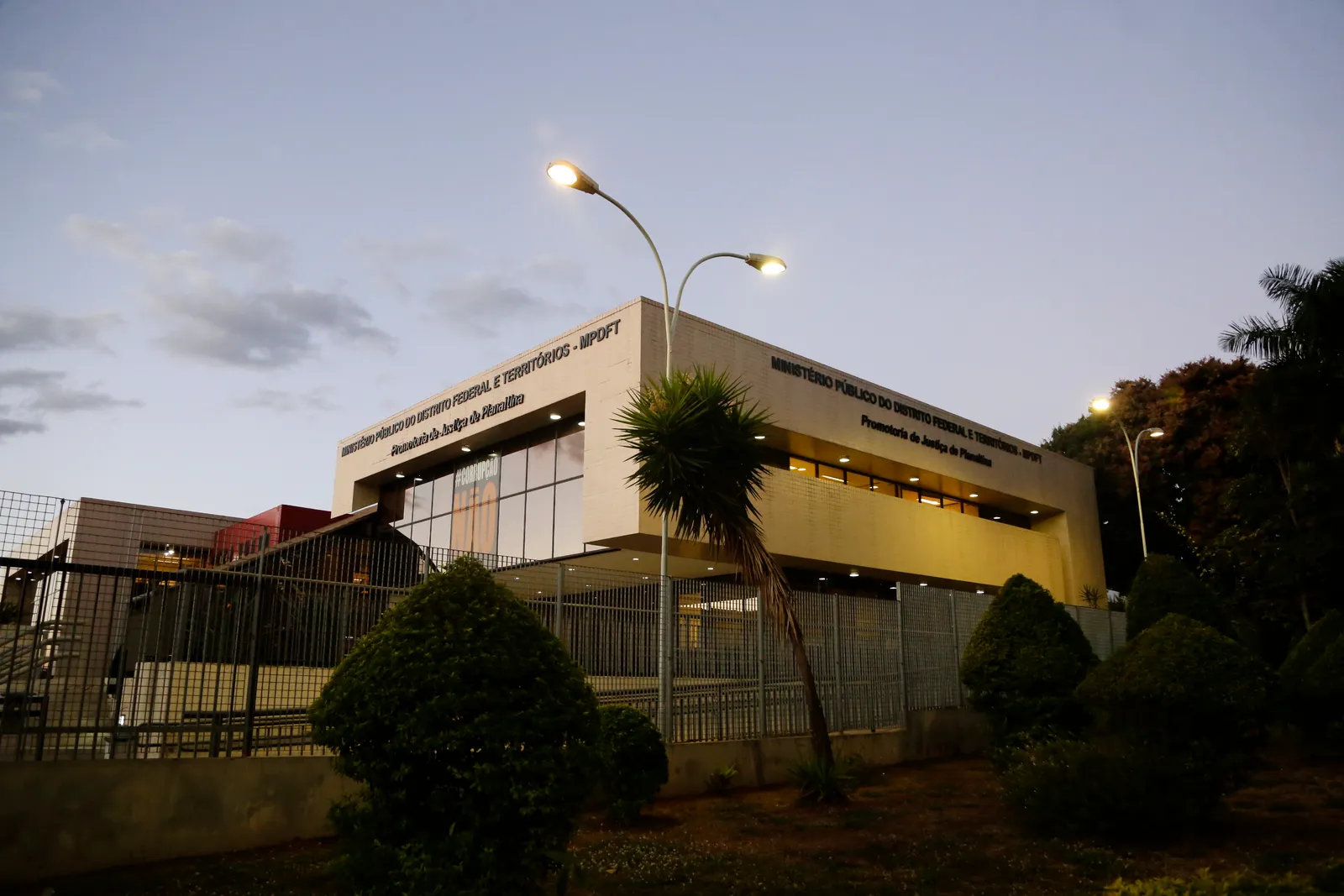 Prédio do Ministério Público do Distrito Federal e Territórios onde funciona a Promotoria de Justiça de Planaltina