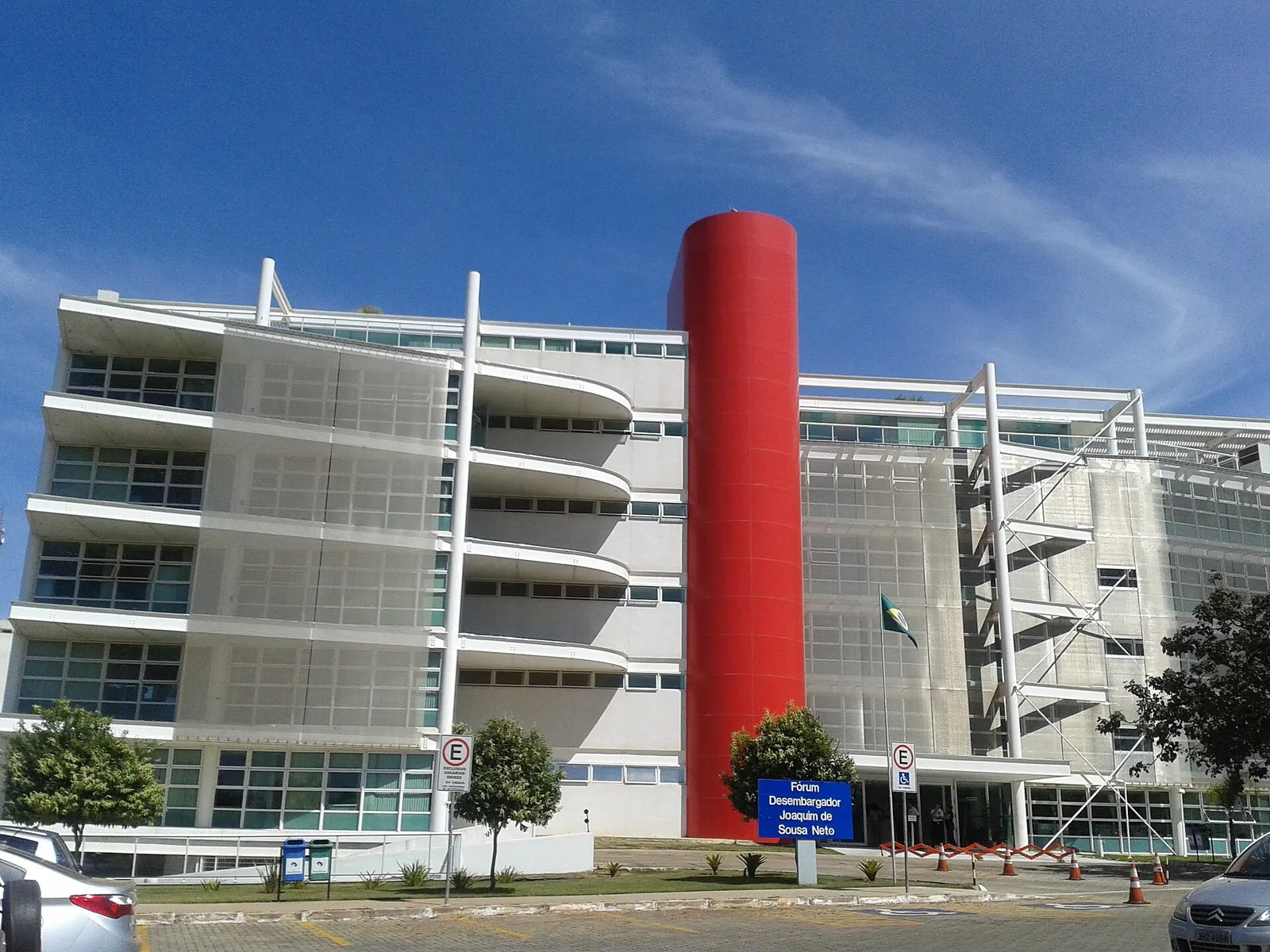 Prédio do Tribunal de Justiça do Distrito Federal e dos Territórios, em Brasília